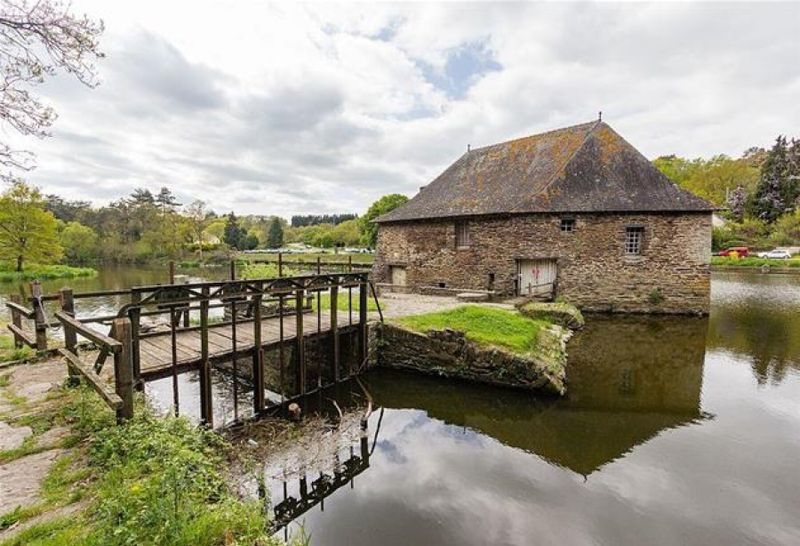 Le moulin du Boël en suivant la Vilaine