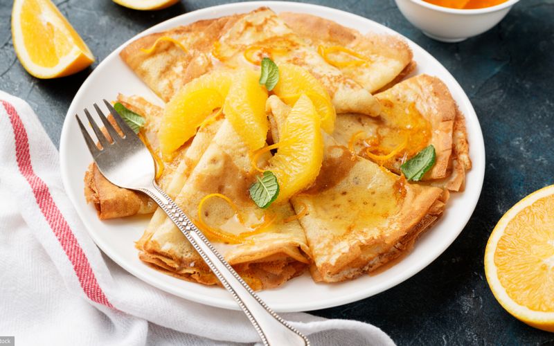 La vraie recette des crêpes Suzette